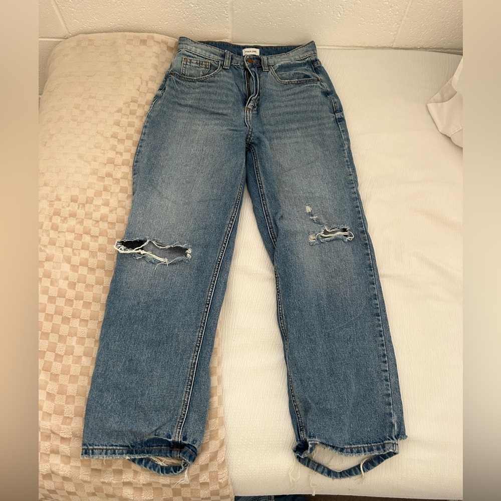 Sneak Peek High Rise Jeans